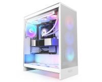 Gejming kućište NZXT H7 Flow RGB belo (Mid Tower)