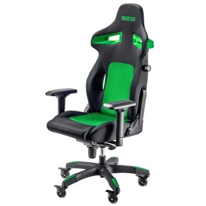 Gejming stolica Stint Black/Green Sparco 039640
