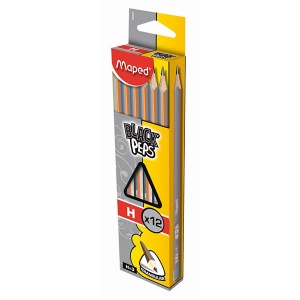 Grafitna olovka 12u1 Maped H Black Peps M850025