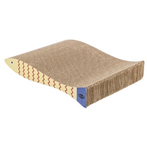 Grebalica za mačke Riba 2kom 40x30x11cm karton Trixie 48015 - Img 2