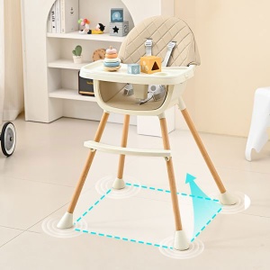 Hranilica-stolica za bebe i decu plava Bambi BBO BZ-508 - Img 4
