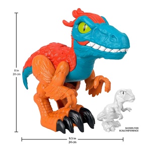 Igračka Dino Piroraptor 25cm Deluxe Svet iz doba Jure Fisher Price 58333 - Img 2