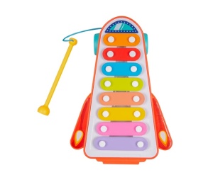 Igračka Metalofon Za Bebe 18m+ Raketa BBO HE8040 - Img 2