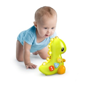 Igračka za bebe Go n Glow Dino Bright Starts SKU12506 - Img 3