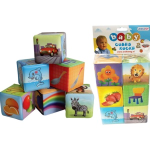 Igračka za bebe U23059 Bebi kocke 6kom UNIKATOY