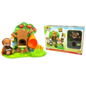 Igračka za bebe Zoopy bebe s kuićom na drvetu 61-527000