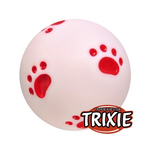 Igračka za pse Trixie Lopta sa šapicama vinil 10cm