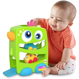 Igračke za bebe Čudovišna garaža Fisher Price 706949 - Img 3