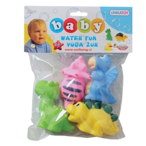 Igračke za bebe Figure Baby Dinozver 4 kom Unikatoy U23834