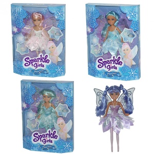 Igračke za devojčice Lutke Sparkle girlz Winter Fairies 44-339000
