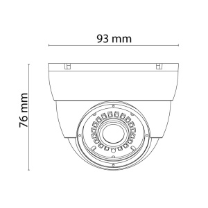 IP DOM kamera KIP-200SH20H - Img 2