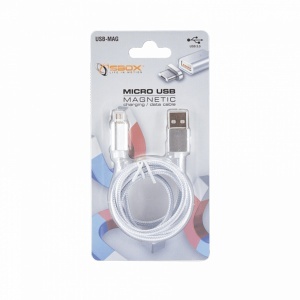 Kabl magnetni microUSB 1m SBox 1033 - Img 2