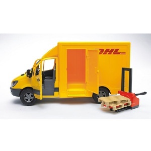 Kamion MB Sprinter DHL 402 Bruder 025342 - Img 4