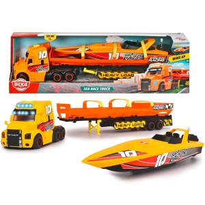 Kamion transporter sa čamcem Dickie Toys 1044564