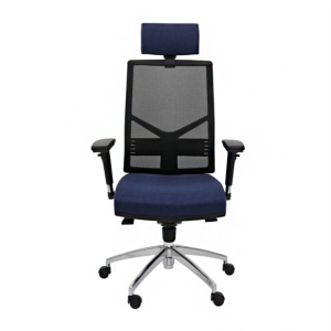 Kancelarijska stolica premium sinhro mehanizam, lumbarna podrška, Alu baza SYN OMNIA PDH ALU LX - Img 3