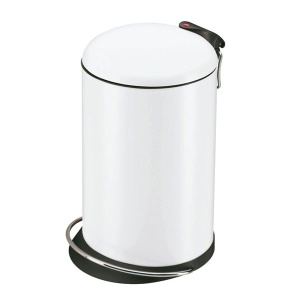 Kanta za otpatke Trento 16L bela metal HAILO 0514-340