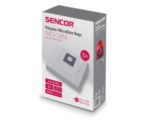 Kese za usisivač Sencor SVCX 0452 za SVC 45/52 antibakterijske 5 kom