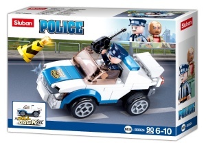 Kocke Policijsko Vozilo Sluban A072691