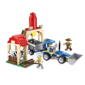 Kocke za decu farma 344 delova Happy Farm 011235 - Img 2