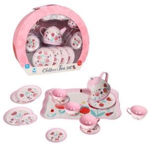 Kofer čajanka set cveće 15 elemenata 1040567