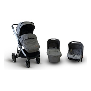 Kolica Urban Life 3u1 Light Grey BBO T900LGREY