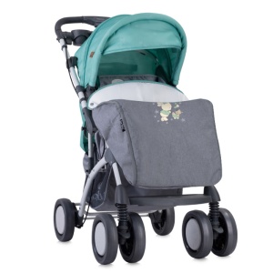 Kolica za bebe Toledo Set Grey&Green Bunnies Lorelli 10021191837 - Img 2