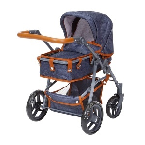 Kolica za lutke Juna plava 62x39x68cm Knorr 63530
