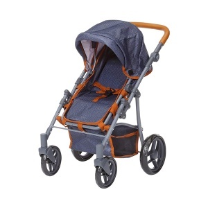 Kolica za lutke Juna plava 62x39x68cm Knorr 63530 - Img 4