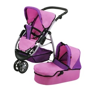 Kolica za lutku Cico Pink Knorr Toys 90446 - Img 2
