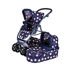 Kolica za lutku Coco Star blue Knorr Toys 907432