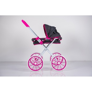 Kolica za lutku HF816-Z crna 39x66x74cm - Img 3
