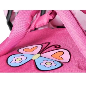 Kolica za lutku Kyra Pink Butterfly Knorr Toys 61888 - Img 2
