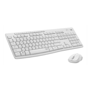 Komplet tastatura i miš MK295 Silent beli Logitech bežični US raspored