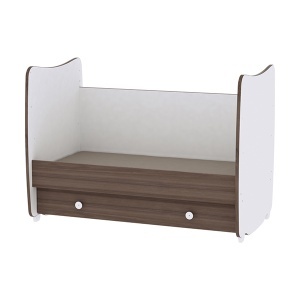 Krevetac za bebe Dream White Artwood Lorelli 10150420030 - Img 2