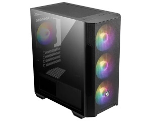 Kućište MAG Forge M100R crno MSI microATX kaljeno staklo ARGB