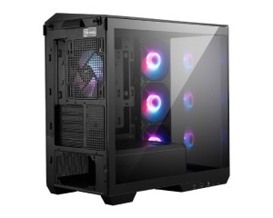 Kućište MAG Pano 100R PZ crno MSI Mid Tower ATX kaljeno staklo ARGB - Img 4