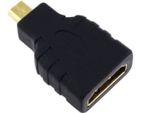 Kućište za disk Adapter Micro HDMI (M) - HDMI (F) crni Fast Asia OST01324