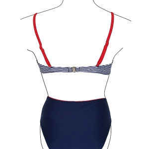 Kupaći kostim dvodelni teget belo linije LV-8528 - Img 2