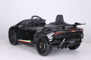 Lamborghini Huracan crni - Dečiji automobil na akumulator - Img 3