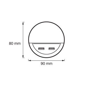 LED noćna lampa sa sumrak senzorom Ledvance 4058075266902 - Img 3