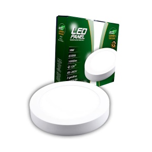 Led panel LUMNPO-18W-6500K nadgradni okrugli Lumax 2096