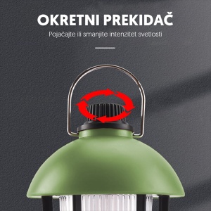 Led prenosna lampa fenjer 17417-5905GR - Img 2