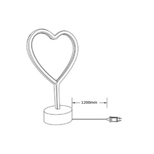Led stona lampa Heart 1,5W Trio Lighting R55210101 - Img 3