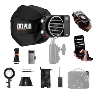 LED Svetlo Zhiyun Molus X100 black PRO