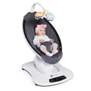 Ljuljaška Mamaroo 4.0 plush siva 4Moms A011187_MESH GREY - Img 4