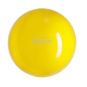 Lopta Ritmic 420gr žuta Ledraplastic 1038739