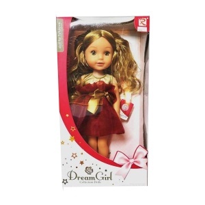 Lutka 35cm sa četkom Dream Girl 912106