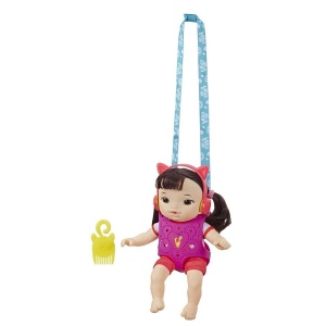 Lutka Baby Alive Iris sa nosiljkom za šetnju Hasbro 649778 - Img 2
