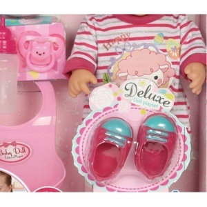 Lutka beba 30cm set za hranjenje sa 10 zvukova Tutu Love 355377 - Img 3