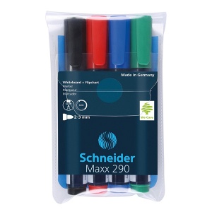 Marker za belu tablu 4u1 Schneider S129094